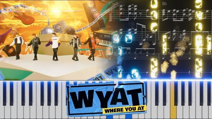 SB19 - WYAT (Where You At) | Piano Arrangement (with Drums)