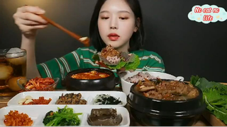 Canh súp đậu hủ cùng thịt bò cay nồi đất 2 #anngonmoingay