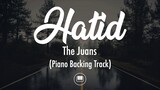 Hatid - The Juans (Piano Backing Track)