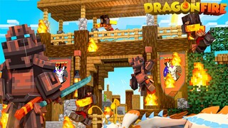 THE FIRE NATION ATTACK THE MYTH NATION! - Minecraft DragonFire
