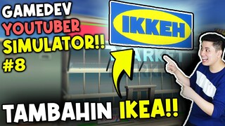 Gua Bikin IKEA Buat NGEHIAS STUDIO!! - GAMEDEV YOUTUBER SIMULATOR #8