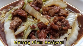 TRY THIS‼️60 PESOS ULAM RECIPE, GINISANG PECHAY BAGUIO! Murang Ulam Recipe
