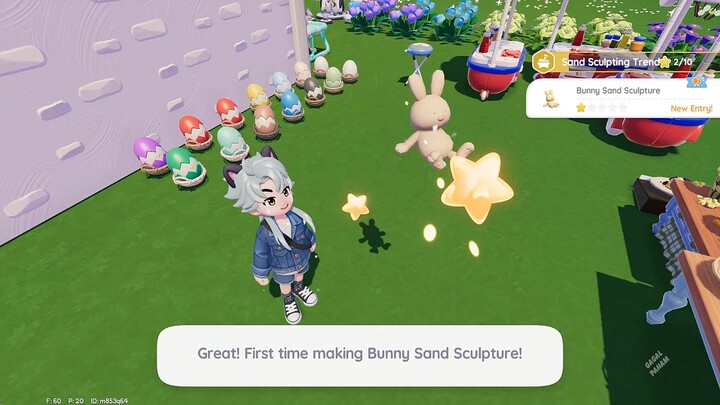 Mencoba Hobby Sand Sculpture - Heartopia