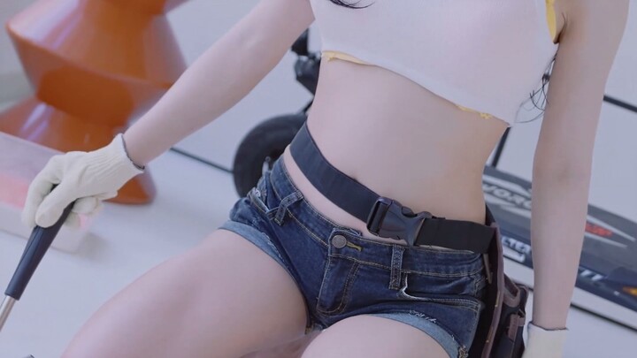 ลุคสาวช่างซ่อมของพี่สาวยอนฮวา
