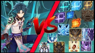 Main DPS Xiao Against All World Bosses In The Game - Genshin Impact