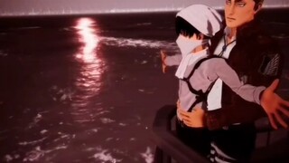 Levi and Erwin didn't panic even when the ground rumbled. Alan:Are you polite?