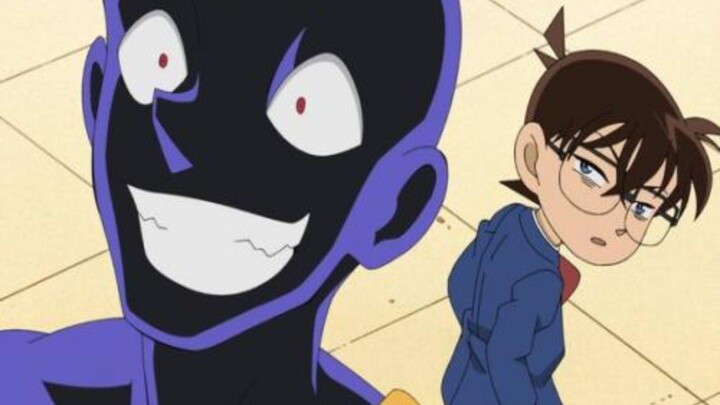 [Detektif Conan] Iblis Hitam misterius ingin membunuh Shinichi Kudo."Pelaku: Tuan Hanzawa" episode11