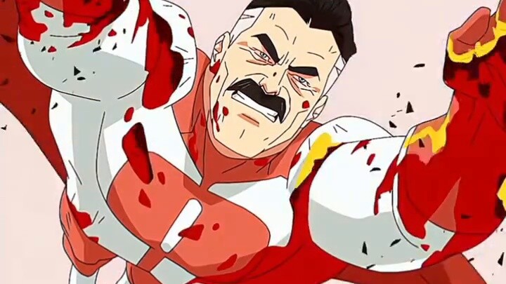 Omniman melawan Thanos