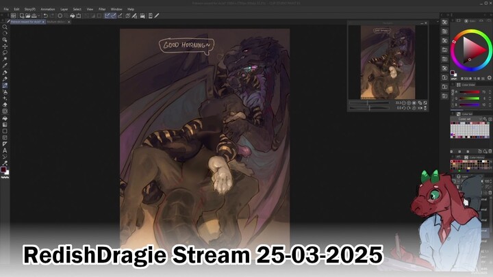 Redishdragie stream 25-03-2025 X4 C