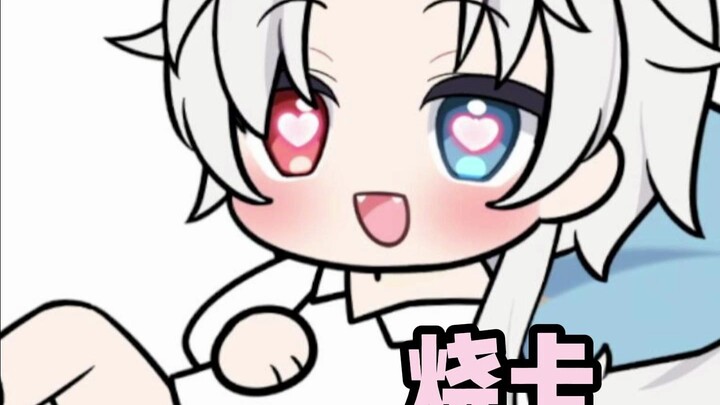 【Egg Card】My wife said I was burning the dog