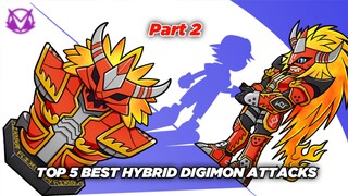 Top 5 Best Digimon Hybrid Attacks Part 2