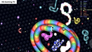 Slither.io A.I. 100,000+ Score Epic Slitherio Gameplay #71 6