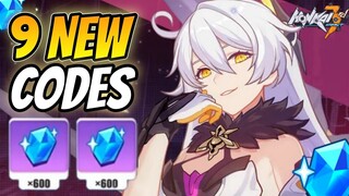 9 NEW CRYSTAL CODES | Honkai Impact 3rd April 2022