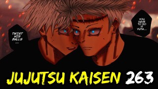 ¡¡¡NO PUEDE SER!!!... Leyendo JUJUTSU KAISEN 263 (Spoilers)