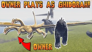 LEGENDARY KING GHIDORAH! | EARLY GAMEPLAY (NO ANIMATIONS YET FROM GAME OWNER) | Roblox Project Kaiju