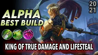 ALPHA iS THE NEW KING OF FIGHTER | Alpha Best Build in 2021 | Alpha Gameplay & Build -Mobile Legends
