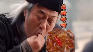 A down-and-out noble eats pig snout and still manages to say a few polite words—can't let go of his 