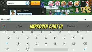 Ragnarok Mobile - Improved Chat UI