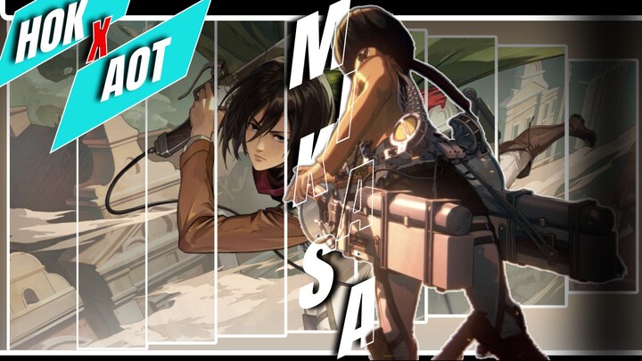 MIKASA KAGEBUNSHIN? BUKTINYA NIH SKIN BAGUS KALO LU BISA MAKE HERO NYA| RIVIEW HERO JING X MIKASA!!!