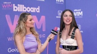 Olivia Rodrigo's Interview on the Red Carpet for #BBWomenInMusic