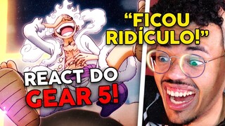 O EPISÓDIO QUE PAROU O MUNDO! LUFFY GEAR 5 - React One Piece 1071