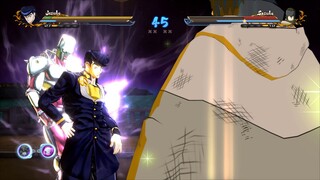 Jojo's Bizarre Storm - Sasuke Uchiha vs Josuke Higashikata Gameplay (Jojo's x Naruto Crossover Mod)