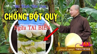 ĐỘT QUỴ -NGUYÊN NHÂN, CÁCH SƠ CỨU và HỦ THUỐC PHÒNG NGỪA ĐỘT QUỴ Nhà Nào Cũng Nên Có |Chùa Pháp Tạng