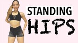 STANDING HIP DIPS FIX  | HOW TO GET BIGGER HIPS AT HOME | GET RID OF HIP DIPS WORKOUT