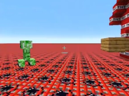 Minecraft: Pertahanan Kartu Grafis