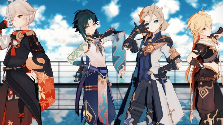 [Genshin Impact MMD] Bei/Xiao/Sora/Ye's "The Woman with the Victim Delusion"