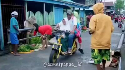 Indonesia Timur Agats - Asmat - Papua.