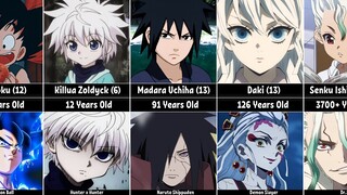 How Anime Characters Changed With Age