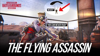 The most aggressive  『Emergency Pickup』 gameplay! - PUBG MOBILE