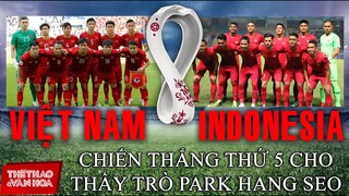 Việt Nam vs Indonesia: Chiến thắng thứ 5 liên tiếp cho thầy trò ông Park? VÒNG LOẠI WORLD CUP 2022