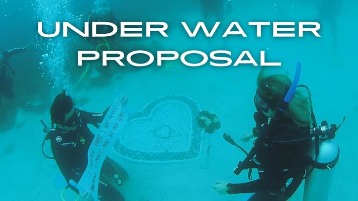Surprise Underwater Marriage Proposal Archives | RATY ft LIN