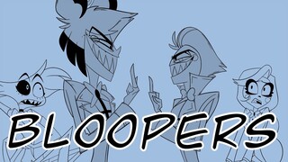 Sinners – Bloopers & Gag Reel with Alastor and Lucifer | Hazbin Hotel Short Animation