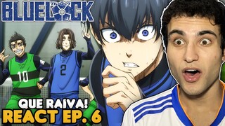 MUITA RAIVA DESSE ANIME!! KUON TRAIDOR! React Blue Lock EP. 6