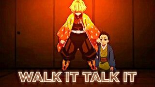 | Zenitsu Agatsuma ✖ Migos Ft. Drake - Walk It Talk It  ( Slowed + Reverb ) |