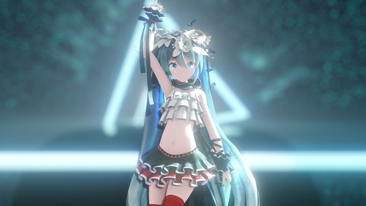 【4K|Hatsune Miku MMD】ใส่ทุกอย่างโดยไม่ต้องจอง ☆ "CH4NGE" (พร้อมกระบวนการเรนเดอร์)