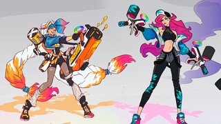 5 New Skin Concepts - Chromacrash Skins - Miss Fortune, Tristana, Singed +++