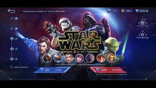 COMO GASTAR LO MENOS POSIBLE 😱 TIROS DE POBRE 😖 EVENTO SKINS STAR WARS | MOBILE LEGENDS 2022
