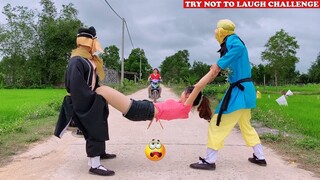 Top New Funny 😂 😂 Comedy Videos 2020 - Episode 99 | Cười Bể Bụng Với Ngộ Không Ăn Hại Và Gái Xinh