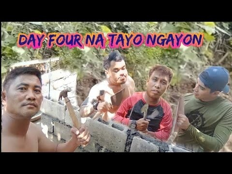 PANG APAT NA ARAW NGAYON SA PAG GAWA NG KUBO