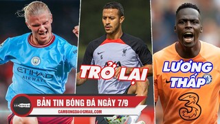 Bản tin sáng 7/9 | Man City, PSG đại thắng; Thiago sắp trở lại; Mendy từ chối gia hạn hợp đồng