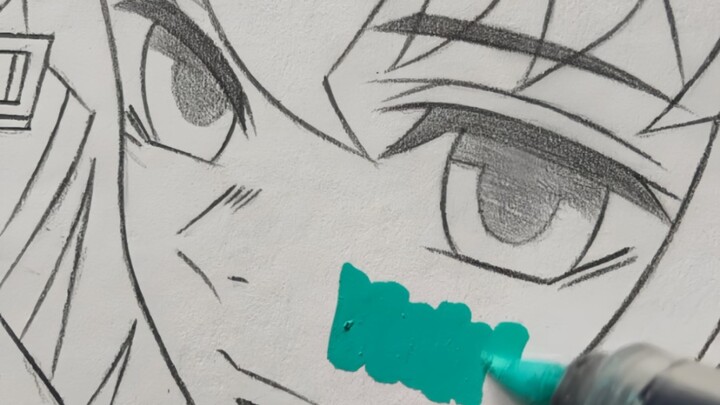 Oh dear, can you still tell who it is? What if I’ve used the wrong color?