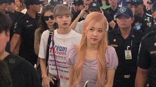 【BLACKPINK】6.7菲律宾出发，妮竟然忘拿登机牌，私服太好看了