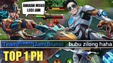 TOP 1 PH ZILONG SINABIHAN KO NG BOBO GANUN AKO KALAKAS | Mobile Legends