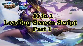 Custom Loading Screen Script Masha Patch(Mobile Legends)