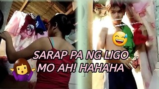 SCOTCH TAPE PRANK KAY SHIM (PINAKAIN KO SA KANYA)