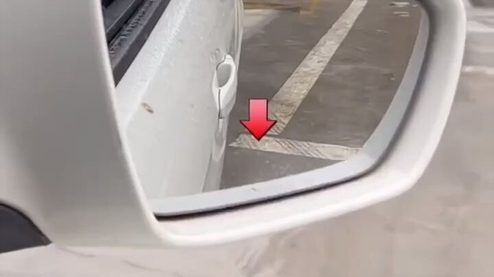 If you start backing into the parking space too early—meaning you enter the space prematurely—you ne